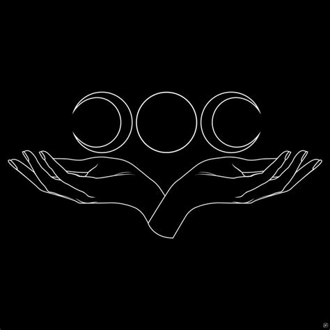 triple goddess wallpaper|spiritual triple goddess aesthetic wallpaper.